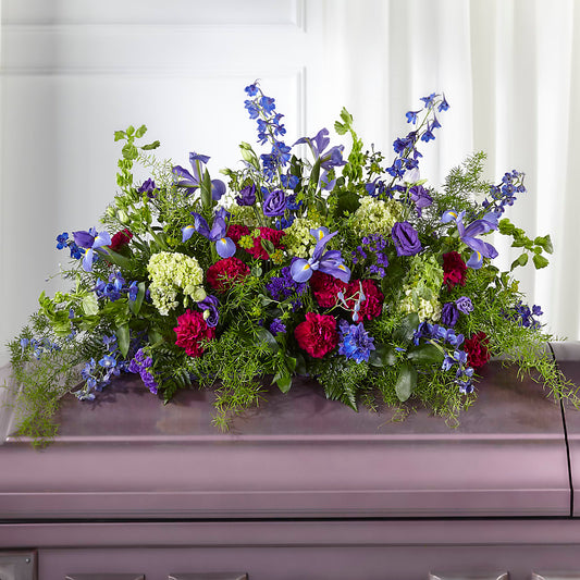Always Treasured Casket Spray – ELENA'S FLOWERS, Cleveland OH