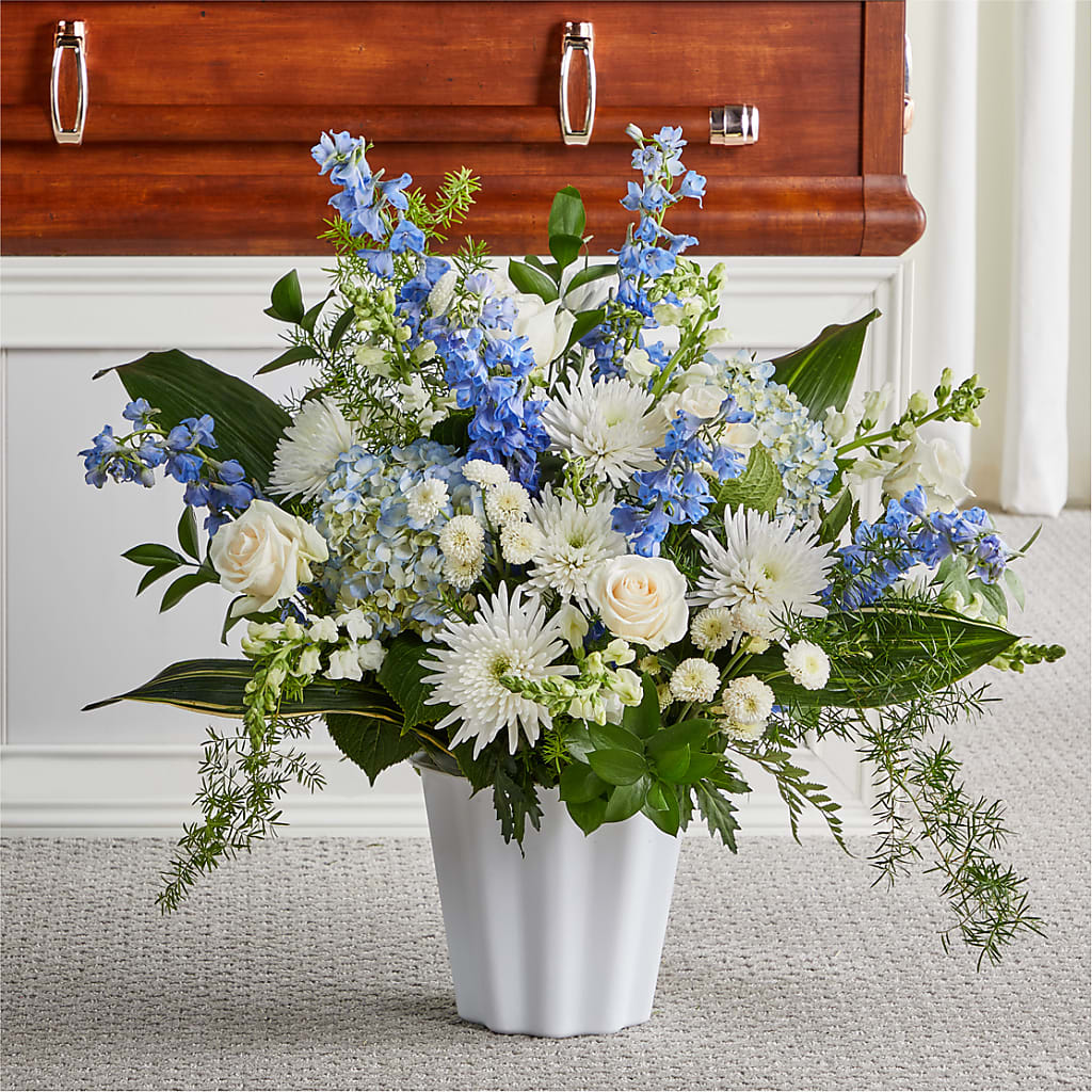Everlasting Memories Floor Basket – ELENA'S FLOWERS, Cleveland OH