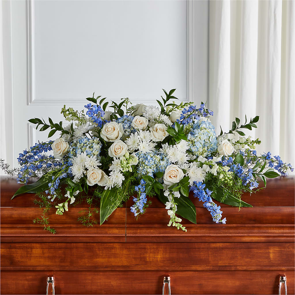 Timeless Essence Casket Spray – ELENA'S FLOWERS, Cleveland OH