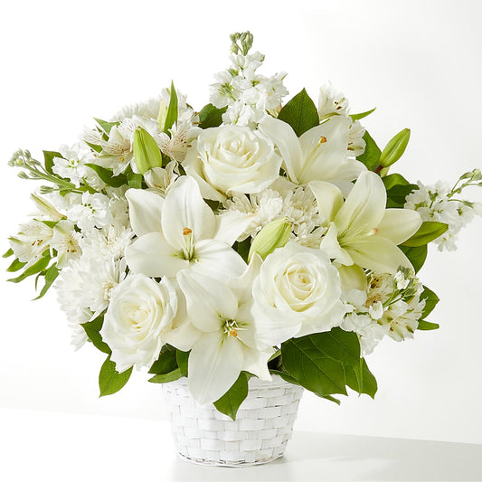 Peaceful Reflections Arrangement – ELENA'S FLOWERS, Cleveland OH