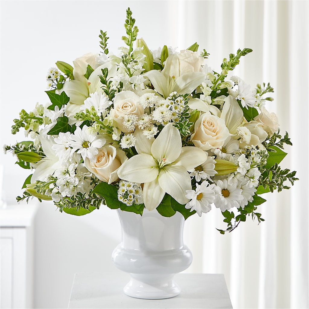 Uplifting Urn Arrangement – ELENA'S FLOWERS, Cleveland OH