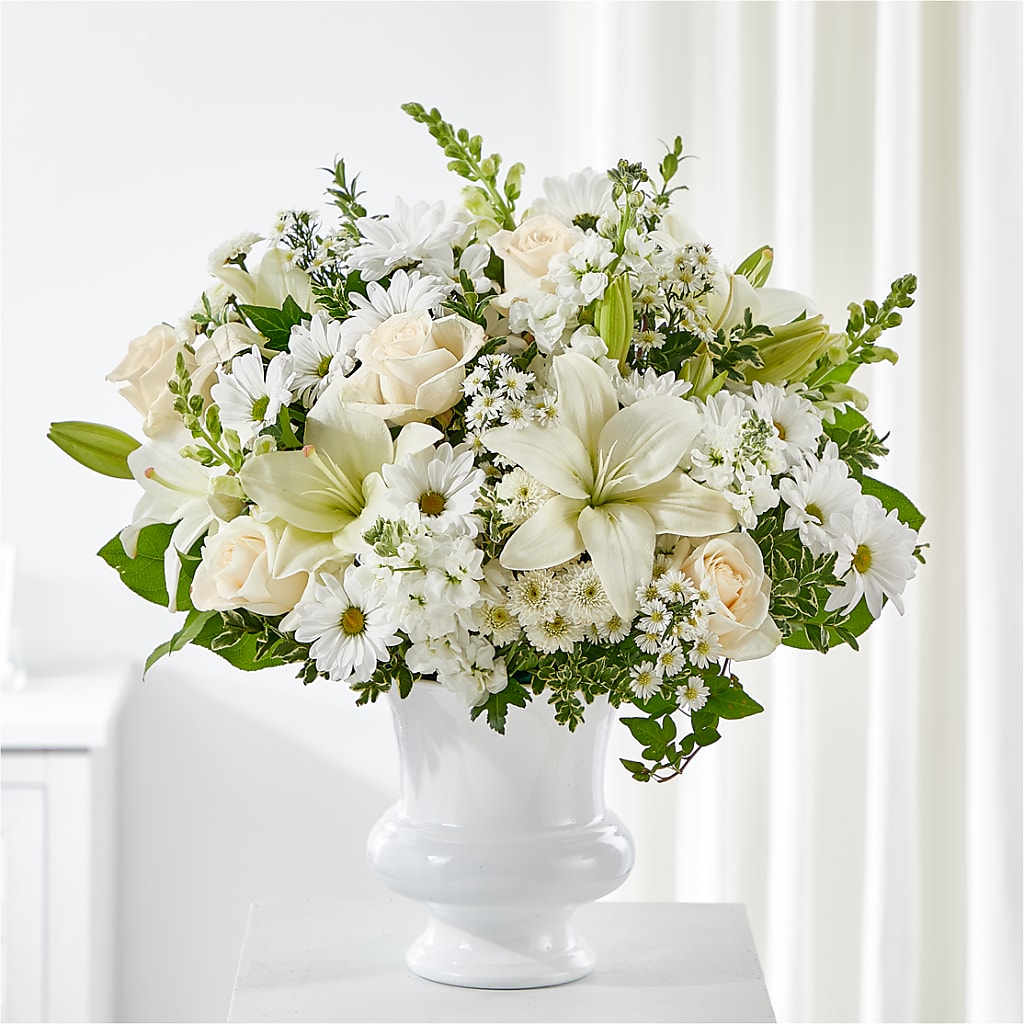 Uplifting Urn Arrangement – ELENA'S FLOWERS, Cleveland OH