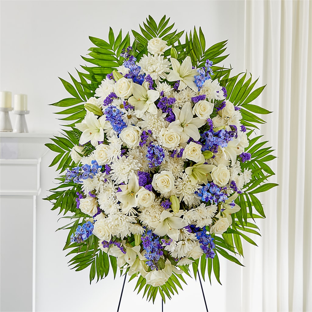 At Rest Standing Spray – ELENA'S FLOWERS, Cleveland OH