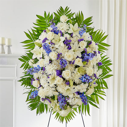 At Rest Standing Spray – ELENA'S FLOWERS, Cleveland OH
