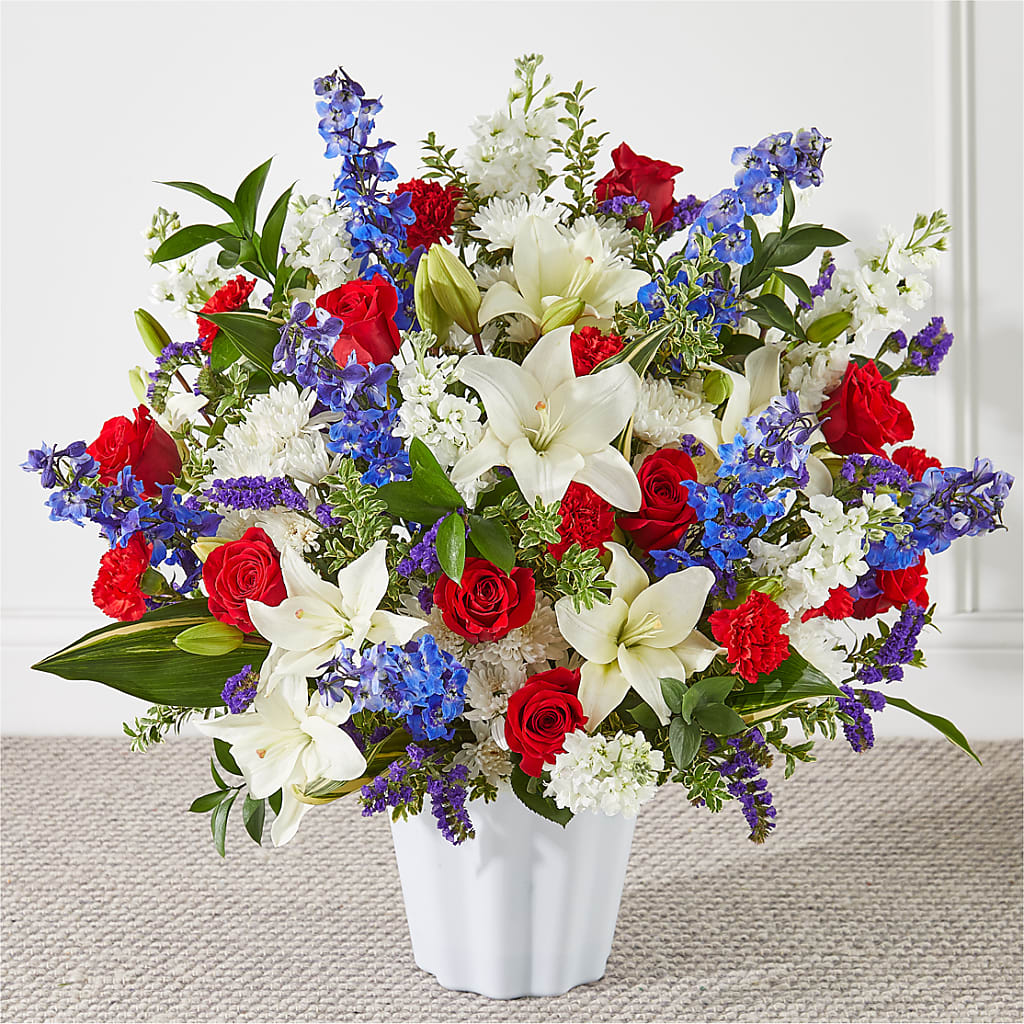 Consoled Floor Basket – ELENA'S FLOWERS, Cleveland OH