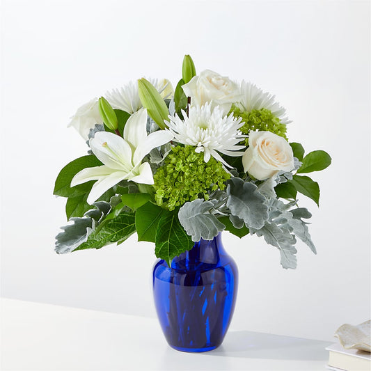 Snowy Dreams Bouquet – ELENA'S FLOWERS, Cleveland OH