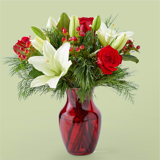 Evergreen Delight Bouquet – ELENA'S FLOWERS, Cleveland OH