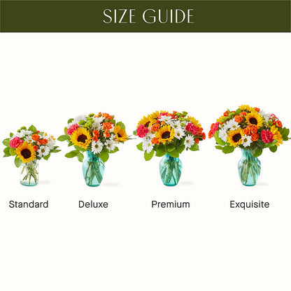 Sun-drenched Blooms Bouquet – ELENA'S FLOWERS, Cleveland OH