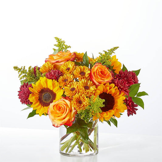 Flannel Scarf Bouquet – ELENA'S FLOWERS, Cleveland OH