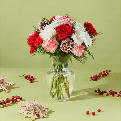 Candy Cane Lane Bouquet – ELENA'S FLOWERS, Cleveland OH