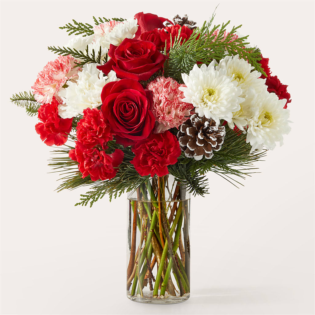 Candy Cane Lane Bouquet – ELENA'S FLOWERS, Cleveland OH
