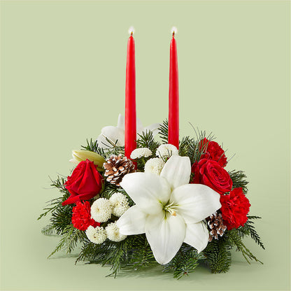 Seasonal Festivities Centerpiece – ELENA'S FLOWERS, Cleveland OH