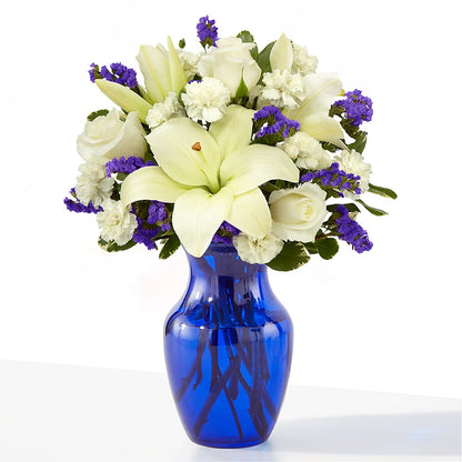 Sapphire Rush Bouquet – ELENA'S FLOWERS, Cleveland OH