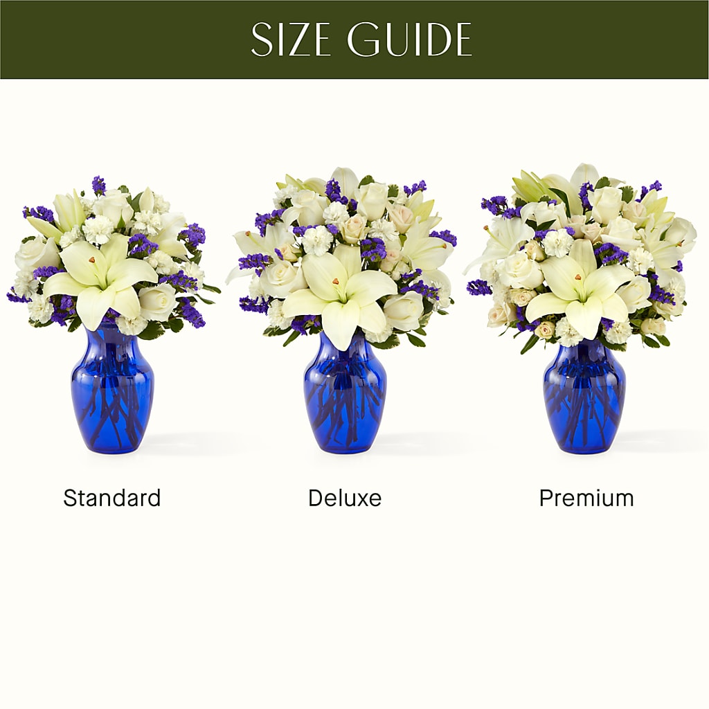 Sapphire Rush Bouquet – ELENA'S FLOWERS, Cleveland OH