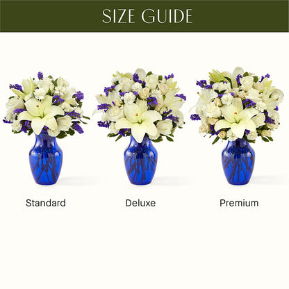 Sapphire Rush Bouquet – ELENA'S FLOWERS, Cleveland OH