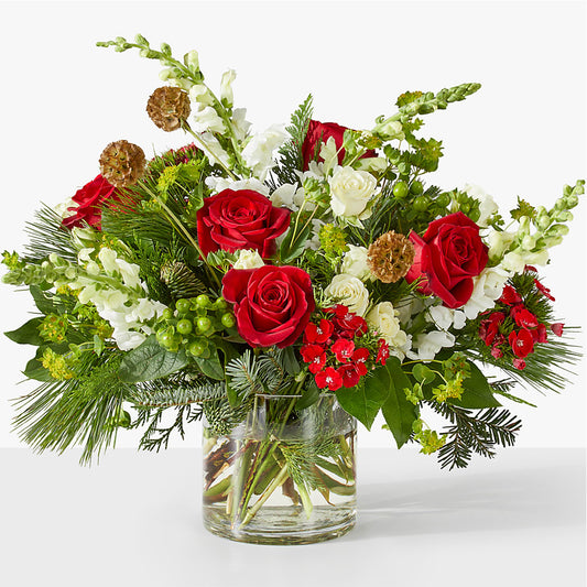 Deck the Halls Bouquet – ELENA'S FLOWERS, Cleveland OH