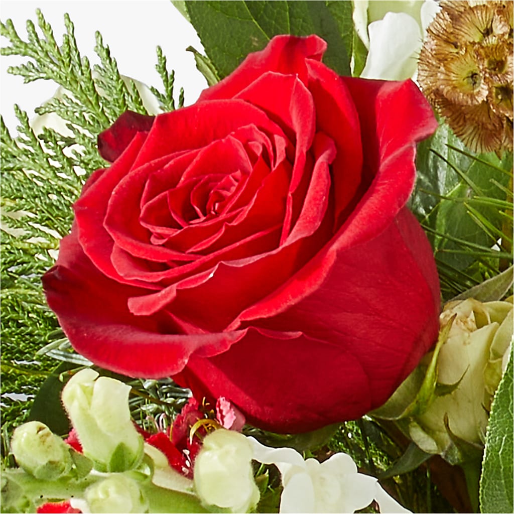 Deck the Halls Bouquet – ELENA'S FLOWERS, Cleveland OH