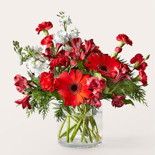 Holidaisy Bouquet – ELENA'S FLOWERS, Cleveland OH