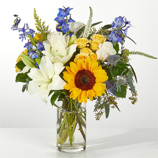 Wonderfully Sunny Bouquet – ELENA'S FLOWERS, Cleveland OH