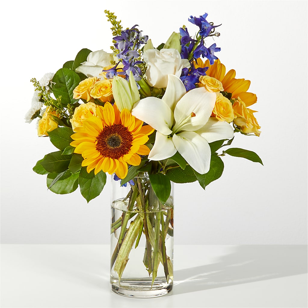 Wonderfully Sunny Bouquet – ELENA'S FLOWERS, Cleveland OH