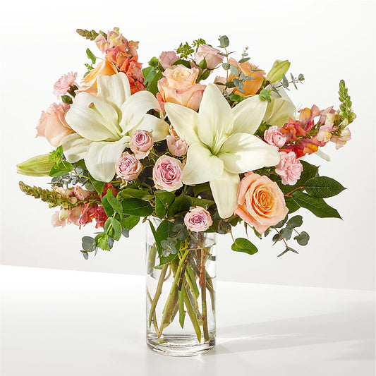 Grapefruit Splash Bouquet – ELENA'S FLOWERS, Cleveland OH
