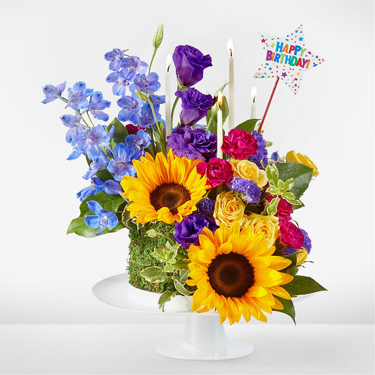 Star of the Day Floral Cake – ELENA'S FLOWERS, Cleveland OH