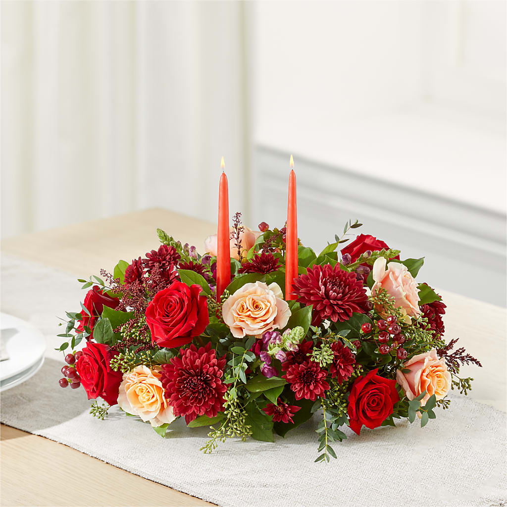 Most Thankful Centerpiece – ELENA'S FLOWERS, Cleveland OH