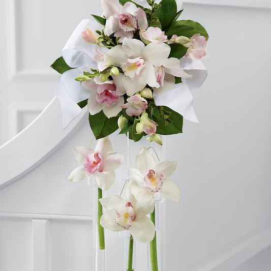 Perfect Entrance Pew Arrangement – ELENA'S FLOWERS, Cleveland OH