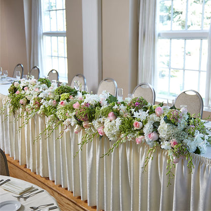 State of Joy Head Table Arrangement – ELENA'S FLOWERS, Cleveland OH