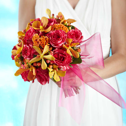 Brilliant Shades of Love Bouquet – ELENA'S FLOWERS, Cleveland OH